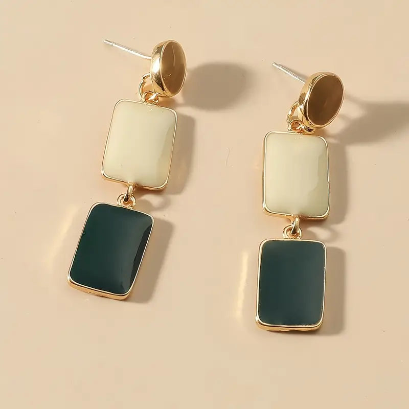 legant Zinc Alloy Drop Earrings for Women